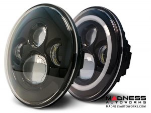 Jeep Wrangler JK LED Projector Headlights Jeep Wrangler JK LED Projector Headlights